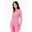 Μπλούζα Fleece Protest Γυναικεία PrtEsher 1/4 Zip Active Top Foxy Pink