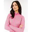 Μπλούζα Fleece Protest Γυναικεία PrtEsher 1/4 Zip Active Top Foxy Pink