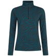Μπλούζα Fleece Protest Γυναικεία PrtEsher 1/4 Zip Active Top Rainstorm Blue
