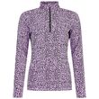 Μπλούζα Fleece Protest Γυναικεία PrtEsher 1/4 Zip Active Top Thistle Purple