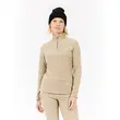 Μπλούζα Fleece Protest Γυναικεία PrtRemutez 1/4 Zip Active Top Bamboo Beige