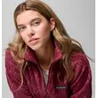 Ζακέτα Fleece Columbia Γυναικεία Benton Springs Printed Rich Wine Flowfalls