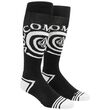 Κάλτσες Σκι Volcom Ανδρικές Spiral OTC Socks Black