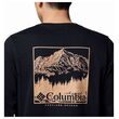 Μπλούζα Columbia Ανδρική CSC™ Seasonal Logo LS Tee Black/Meadowland