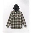Μπουφάν Ανδρικό Volcom Kenson Insul. Flannel Jacket Black Green