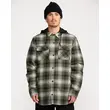 Μπουφάν Ανδρικό Volcom Kenson Insul. Flannel Jacket Black Green