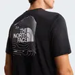 Κοντομάνικο The North Face Ανδρικό Bitmap Logo Graphic T-Shirt Tnf Black
