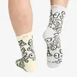 Κάλτσες Y&Y Vertical Unisex Rock Socks Spray Wall Grey