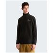 The North Face Glacier 1/4 Zip Fleece TNF Black – Ανδρική Fleece Μπλούζα Πεζοπορίας