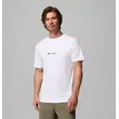 Columbia Knoll Canyon™ Graphic T-Shirt White/Hike More – Ανδρικό Μπλουζάκι με Τύπωμα