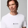 Columbia Knoll Canyon™ Graphic T-Shirt White/Hike More – Ανδρικό Μπλουζάκι με Τύπωμα