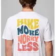 Columbia Knoll Canyon™ Graphic T-Shirt White/Hike More – Ανδρικό Μπλουζάκι με Τύπωμα