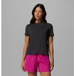Columbia Parsons Back Graphic T-Shirt Black Heather/Floral Fun – Γυναικείο Μπλουζάκι με Τύπωμα