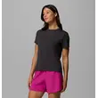 Columbia Parsons Back Graphic T-Shirt Black Heather/Floral Fun – Γυναικείο Μπλουζάκι με Τύπωμα