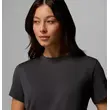 Columbia Parsons Back Graphic T-Shirt Black Heather/Floral Fun – Γυναικείο Μπλουζάκι με Τύπωμα