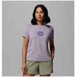 Columbia Parsons Point T-Shirt Lavender Pearl Heather – Γυναικείο Μπλουζάκι με Τύπωμα