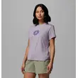 Columbia Parsons Point T-Shirt Lavender Pearl Heather – Γυναικείο Μπλουζάκι με Τύπωμα
