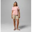 Columbia Rolling Bend™ Pink Sand/Stacked Gem Mini – Γυναικείο T-Shirt με Τύπωμα