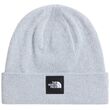The North Face Dock Worker Recycled Beanie Pale Grey Heather – Σκούφος με Ρεβέρ