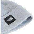 The North Face Dock Worker Recycled Beanie Pale Grey Heather – Σκούφος με Ρεβέρ
