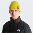 The North Face Dock Worker Recycled Beanie Pigment Yellow – Σκούφος με Ρεβέρ