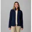 Columbia Castle Dale™ Full Zip Jacket Collegiate Navy – Γυναικεία Ζακέτα Fleece