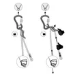 Ocun SBEA Adjust 20-100cm Ιμάντας Αυτοασφάλισης Blue/White