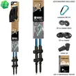 Fizan Trek Pro-L Τηλεσκοπικά Μπατόν Πεζοπορίας Blue