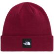 The North Face Dock Worker Recycled Beanie Burgundy Crush – Σκουφός με Ρεβέρ