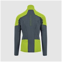 Puez Dark Slate Lime Green Ανδρική Ζακέτα Fleece Karpos