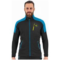 Puez Black Blue Jewel Ανδρική Ζακέτα Fleece Karpos