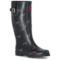 Samira Dog Print Γυναικείες Γαλότσες Trespass