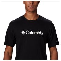 CSC Basic Logo Black Ανδρική Μπλούζα Columbia