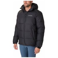 Pike Lake Hooded Black Ανδρικό Μπουφάν Columbia