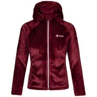 Mariel-W Dark Red Γυναικεία Ζακέτα Fleece Kilpi