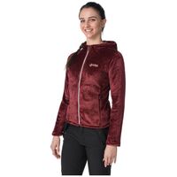 Mariel-W Dark Red Γυναικεία Ζακέτα Fleece Kilpi