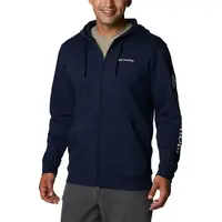 Trek Full Zip Hoodie Collegiate Navy Ανδρική Ζακέτα Fleece Columbia