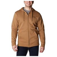 Trek Full Zip Hoodie Delta Arched Brown Ανδρική Ζακέτα Fleece Columbia