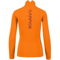 Pizzocco W Vibrant Orange Half Zip Γυναικείο Fleece Karpos