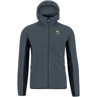 Rocchetta Hoodie Dark Slate/Black Ανδρική Ζακέτα Fleece Karpos