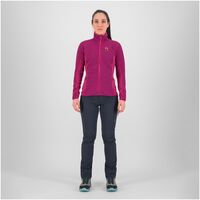 Rocchetta W Boysenberry Γυναικεία Ζακέτα Fleece Karpos
