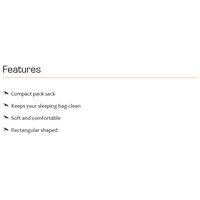 Travel Sheet YHA White Σεντόνι Υπνόσακου Easy Camp