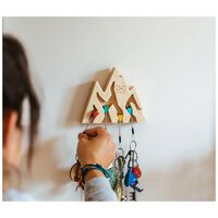 Κρεμάστρα Κλειδιών Από Ξύλο Σφενδάμου Y&Y Vertical Keyholder Mountain Maple