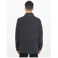 Ledger Fleece Black Μαύρη Ανδρική Ζακέτα Armada