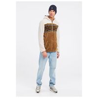 Prtfrias Sandy Brown Ανδρική Μπλούζα Fleece Protest