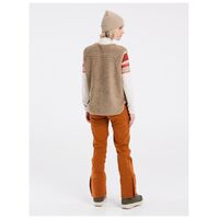 Prtgela Bodywarmer Bamboo Beige Γυναικείο Αμάνικο Fleece Protest