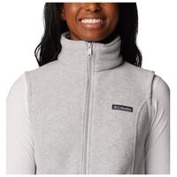 Benton Springs Vest Cirrus Grey Heather Γυναικείo Αμάνικο Fleece Columbia