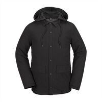 Insulated Jacket Riding Flannel Black