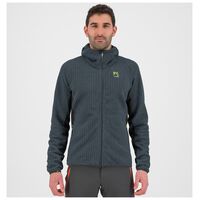 Rocchetta Hoodie Dark Slate/Black Ανδρική Ζακέτα Fleece Karpos