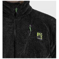 Vertice Black Ανδρική Ζακέτα Fleece Karpos